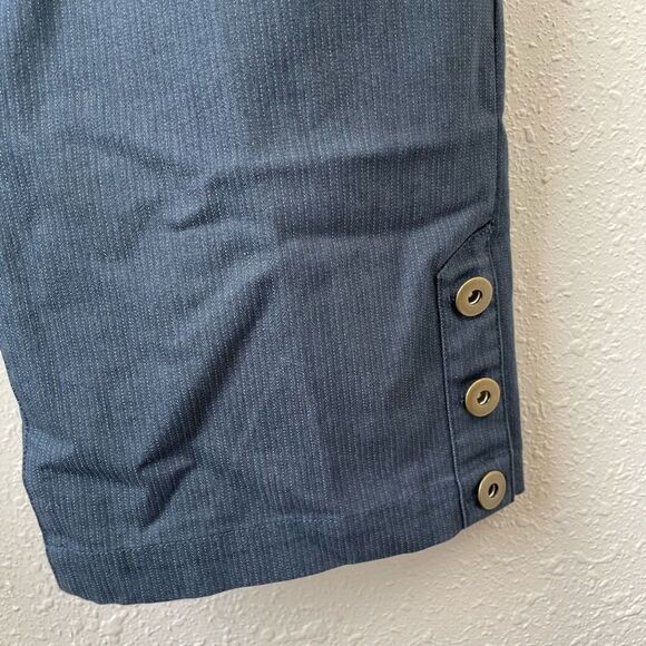 Multiples Cropped Navy Blue Pants Size 10 EUC - Picture 5 of 7